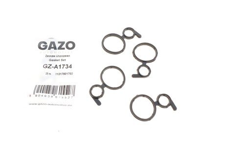 Прокладка форсунки bmw x5 (f15/f85/g05/f95/e70) 08-18 (n57/n47) (к-кт 4 шт) GAZO GZ-A1734