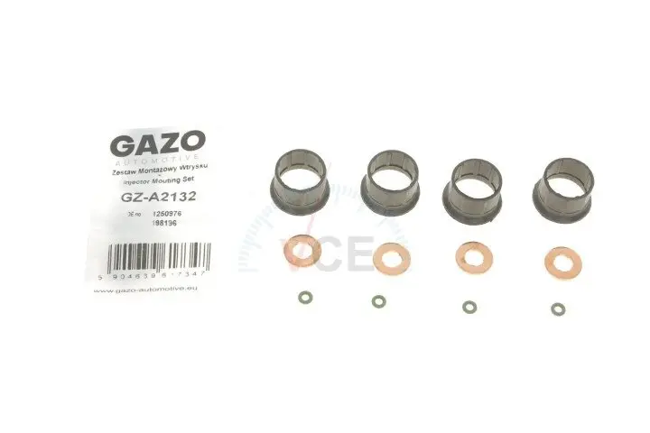 Ремкомплект форсунки citroen jumpy/peugeot expert 2.0 hdi 00-16 (bosch (к-кт на 4шт)) GAZO GZ-A2132 (фото 1)