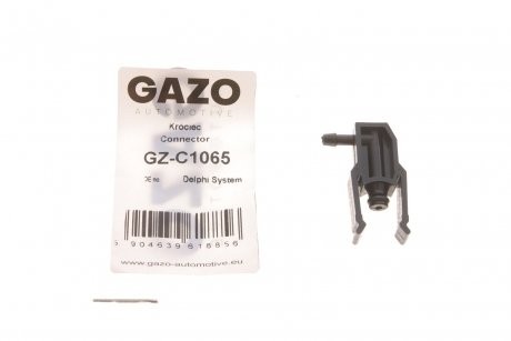 Штуцер шланга слива г подобный пласт GAZO GZ-C1065 (фото 1)