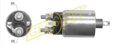 Реле втягивающее стартера GeBe/IKA 4.6163.9