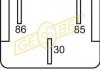 Реле (не більш 60вт і більш 2а) GeBe/IKA 9.9001.1 (фото 2)