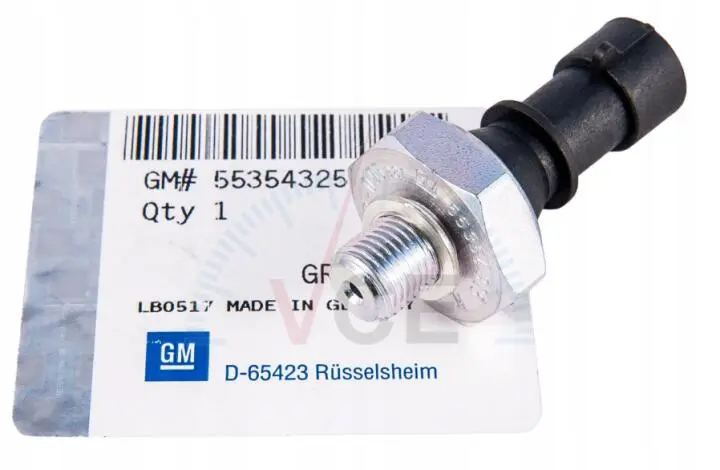 Датчик давления масла Astra G/H,Corsa A/B/C,Vectra C,zafira B,Chevrolet Aveo,Cruze,Jeep Grand Cherokee IV 1.4/3.0CRD General Motors 55581588 (фото 1)