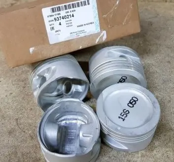 Поршень Lanos, Nexia 1,5 8V +0,5 General Motors 93740214