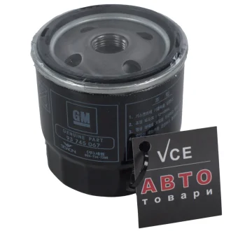 Фильтр масляный двигателя General Motors 93745067