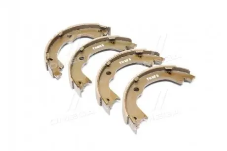 Колодки гальмові барабанні captiva ручного гальма (к-кт 4шт) gm General Motors 96626083