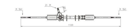 Рулевой механизм GENERAL RICAMBI SK4002