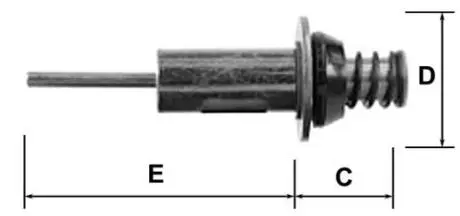 Сердечник втягуючого реле Ghibaudi E8093