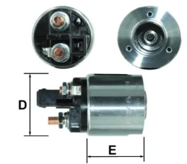 Втягивающее реле стартера Ghibaudi E9027