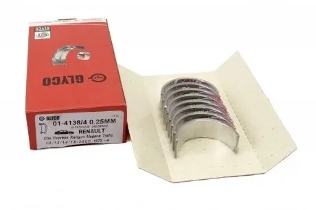 Шатунные вкладыши Glyco 0141384025