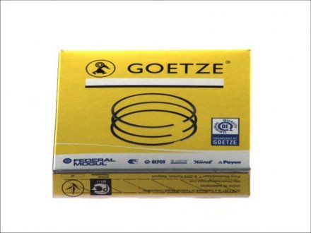 Комплект поршневих кілець GOETZE 08-107600-00 (фото 1)