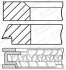 Комплект поршневых колец GOETZE 08-207608-00 (фото 1)