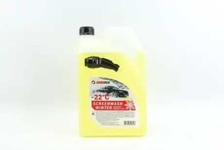 Омыватель стекла зимний GOODRеM "Lеmon"-22" (4л) GOODREM GOODREM L -22 4L