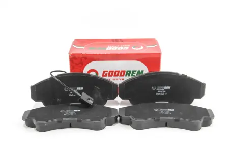 Колодки тормозные дисковые передние CITROEN JUMPER c бортовой платформой/ходовая часть (230) 94-02,JUMPER c бортовой GOODREM RM1096