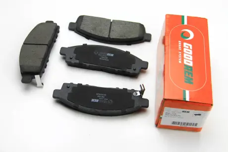 Колодки тормозные передние mitsubishi l200 05-15 (tokico) GOODREM RM1258