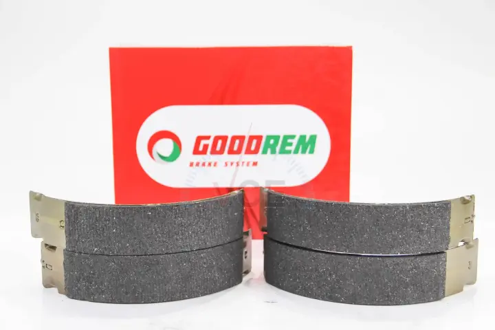 Гальмівні колодки зад. fiesta 95-08/fusion 04-12 (lockheed) GOODREM RM1278 (фото 1)