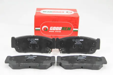 Тормозные колодки зад. santa fe/sonata/tucson/magentis/sportage GOODREM RM1279