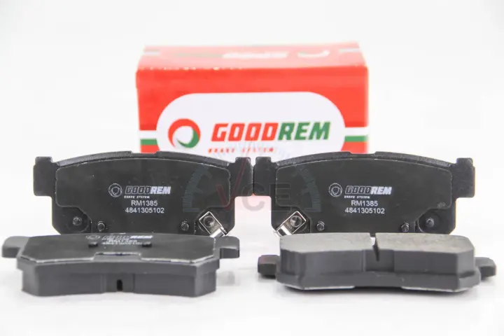 Фото 1 - Колодки тормозные задн. actyon/kyron/korando/rexton 97- GOODREM RM1385 Колодки тормозные задн. actyon/kyron/korando/rexton 97- GOODREM RM1385 (фото 1)