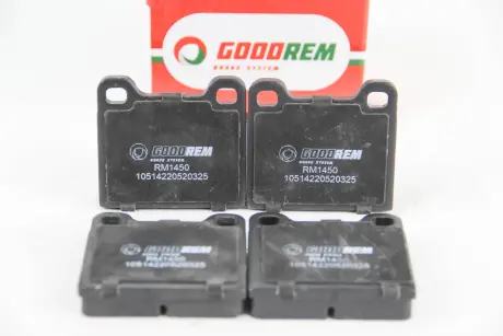 Колодки тормозные w123/w126/w107 (58-05) GOODREM RM1450