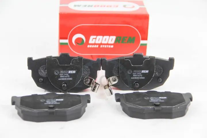 Колодки тормозные задн. cerato/elantra/lantra/maxima/tuscani (85-21) GOODREM RM1470 (фото 1)