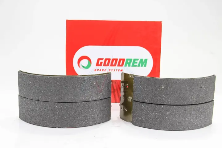 Фото 1 - Колодки гальмівні задн. transporter/multivan/vanagon/caravelle/campmobile 79-92 GOODREM RM1475 Колодки гальмівні задн. transporter/multivan/vanagon/caravelle/campmobile 79-92 GOODREM RM1475 (фото 1)