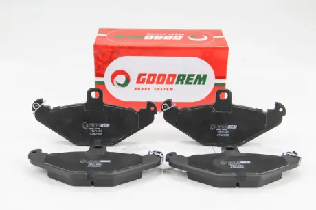 Тормозные колодки зад. лагуна и 93-01 (brembo) (125,9x58,4x14,8) GOODREM RM1480