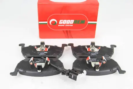 Гальмівні колодки перед. octavia iii 12- /golf vii 12- (ate) GOODREM RM1506