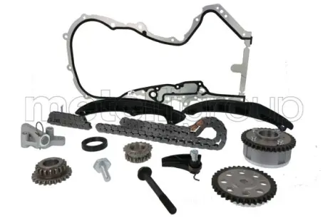 Цепь привода ГРМ (к-кт) Golf V 1.4-1.6 FSI-Passat-Octavia 1.6 FSI 03-(с шестернями) GRAF GTC001