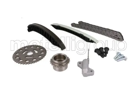 Цепь привода ГРМ (к-кт) Trafic 2.0 dCi 06- (с шестернями) GRAF GTC037