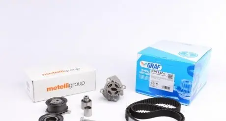 Водяной насос + комплект зубчатого ремня GRAF KP1137-1