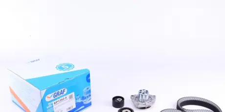 Комплект водяного насоса/зубчатого ремня. GRAF KP13525
