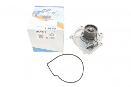 Насос воды jeep cherokee/wrangler 2.8 crd 07-/chrysler voyager 2.8 crd 07- (r/b) (7 лоп.) GRAF PA1076