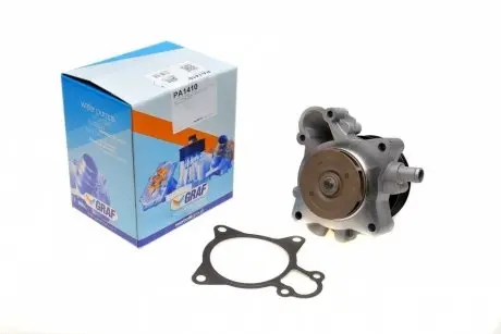 Насос воды citroen jumper/peugeot boxer 3.0 hdi/fiat ducato/iveco daily 3.0d 06- (r/b)(7 лоп)(7 кан) GRAF PA1410