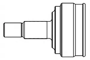 Шарнирный комплект, приводной вал. GSP 812006