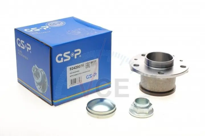 Фото 1 - Комплект подшипника ступицы колеса GSP 9242007K Комплект подшипника ступицы колеса GSP 9242007K (фото 1)