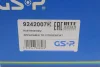 Комплект подшипника ступицы колеса GSP 9242007K (фото 8)