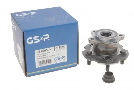 Комплект подшипника ступицы колеса GSP 9326030K