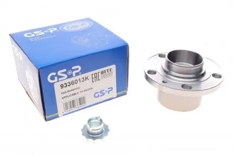 Комплект подшипника ступицы колеса GSP 9336013K