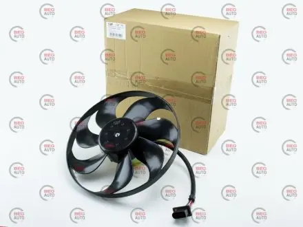 Вент. радиатора VW Bora, Golf IV, Skoda Octavia Tour (все двигатель.) (d345, фишка 3 конт.) Hart 149 791