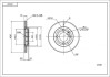 Диск гальмівний пер. VW Polo, Lupo, Seat Arosa 95-> (d239x18mm) Hart 215 187 (фото 1)
