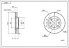 Диск гальмівний пер. Opel Combo, Corsa, Meriva 02-> (d260x24mm) Hart 218 658 (фото 1)