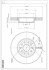 Диск тормозной пер. VW Passat B6/CC/B7/B8 (312mmx25mm) Hart 228 884 (фото 1)