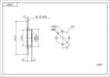 Диск тормозной пер. Alfa Romeo 145, 155, Fiat Tipo, Uno (d257x12mm) Hart 229 091 (фото 1)