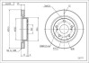 Диск гальмівний пер. Suzuki Grand Vitara II 05-> (d294x25mm) Hart 231 777 (фото 1)