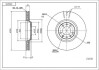 Диск тормозной пер. Citroen C5, Peugeot 407 04-> (d330x30mm) Hart 232 235 (фото 1)