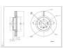 Диск гальмівний пер. MB M-Class W164 (d330x32mm) Hart 250 240 (фото 1)