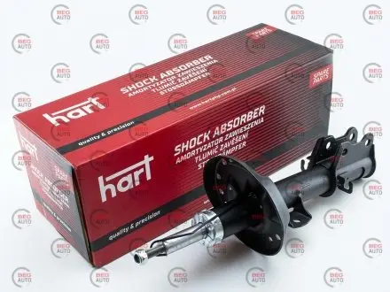 Амортизатор передній Fiat Fiorino, Qubo, Peugeot Bipper, Citroen Nemo правий R 08-> Hart 814 205