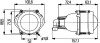 Фара основна hb3 12v з лампою розжарювання лев./прав. HELLA 1BL 998 570-001 (фото 2)