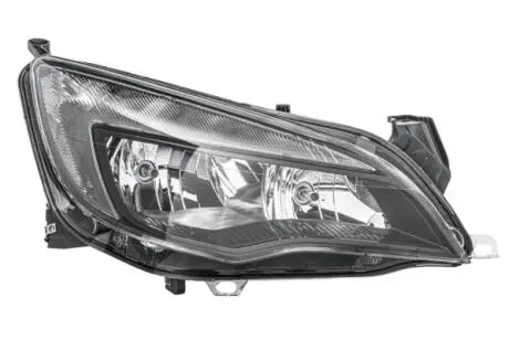 Opel фара основная галоген h7/h7,led-дневн.свет,прав.astra j 11- HELLA 1EG 010 011-361