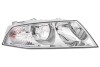 hella skoda фара основная галоген с мотором,без ламп h7/h1 py21w w5w прав.octavia ii 04- 1EL 354 027-021