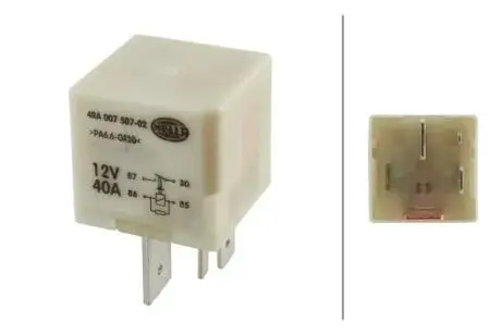 Реле, система накаливания HELLA 4RA 007 507-021